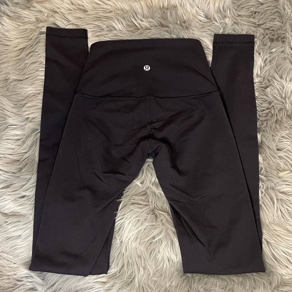 Full-length lululemon leggings black size 4